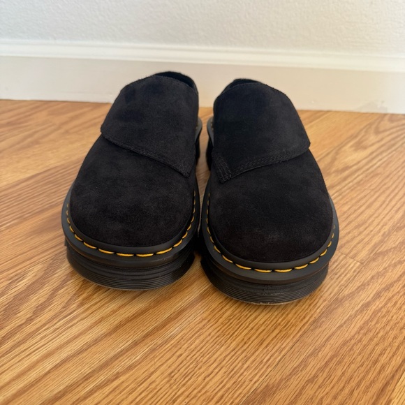 Dr. Martens ZEBZAG ANYWAIR Black Suede Mules size 9 - Picture 3 of 7